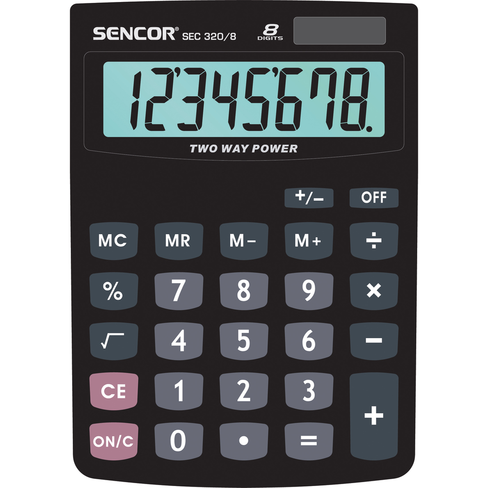 SENCOR SEC 320/ 8 DUAL kalkulačka