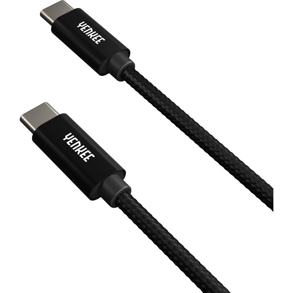 YENKEE YCU C101 BK USB kabel C-C 2,0 1m černý
