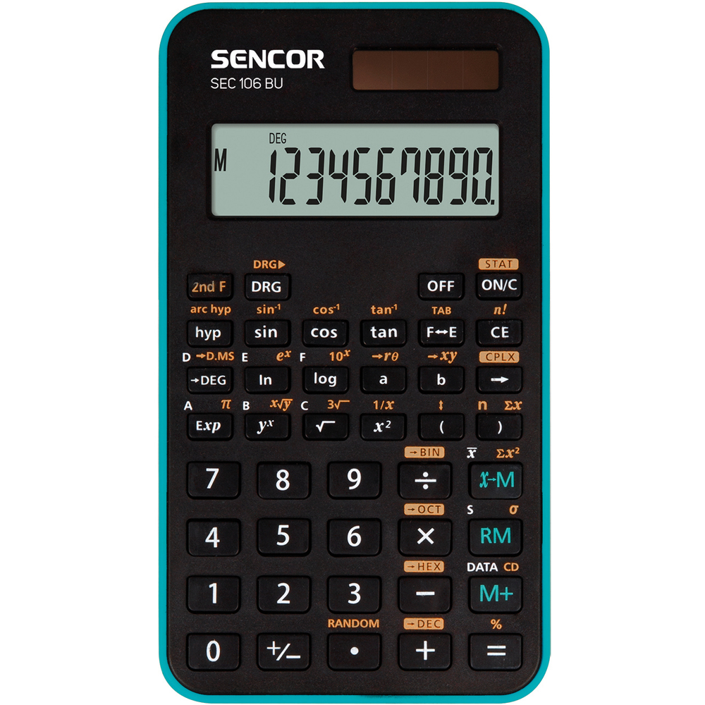 SENCOR SEC 106 BU kalkulačka školní modrá