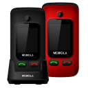 MOBIOLA MB610B mobilní telefon V SENIOR DS černý