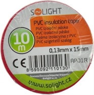 SOLIGHT AP01R 15mm x 10m izolační páska červená