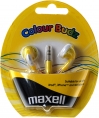 MAXELL COLOUR BUDZ sluchátka zlatá