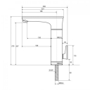 baterie s ohřevem stojánková 3,3kW bílá HAKL-OBR330