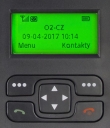 ALIGATOR T100B stolní mobilní telefon černý