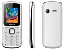 ALIGATOR D210WB DS mobilní telefon bílo-černý