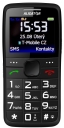 ALIGATOR A675BK telefon senior černý nabíjecí stanice