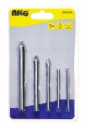 MAGG sada vrtáků do skla 5ks