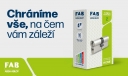 vložka FAB 2 HOME 30+35 3klíče TB2 mosaz 2H.00/