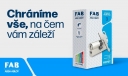 vložka FAB 3 HOME 40+45 6klíčů TB3 satin nikl 3H.00/BDNs