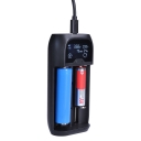 SOLIGHT DN27 nabíječka baterií 2 kanály LCD displej