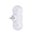 SOLIGHT P100 rozbočka 3x10A bílá