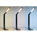 SOLIGHT WO59-B stolní lampička 8W černá stmívatelná display