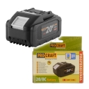 PROCRAFT AKU 20/8C baterie 20V 8000mAh Li-ion USB