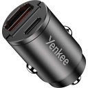 YENKEE YAC CAR 02 MINI 30W USB-A/USB-C nabíječka do auta