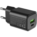 YENKEE YAC C25 GAN nabíječka 25W 1xUSB-A 1xUSB-C