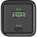 YENKEE YAC C35 GAN nabíječka 35W 1xUSB-A 1xUSB-C