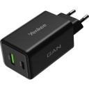 YENKEE YAC C65 GAN nabíječka 65W 1xUSB-A 1xUSB-C