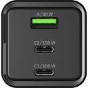 YENKEE YAC C100 GAN nabíječka 100W 1xUSB-A 2xUSB-C
