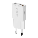MOBIOLA CT30AC-WH power adapter USB-A + USB-C 30W