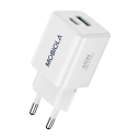 MOBIOLA CT45AC-WH nabíječka USB-A + USB-C 45W bílá