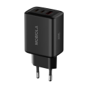 MOBIOLA CT65ACC-BK nabíječka USB-A + 2xUSB-C 65W černá