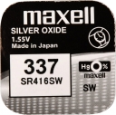 MAXELL SR 416SW / 337 Baterie hodinková