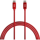 YENKEE YCU C101 RD USB kabel C-C 2,0 1m červený