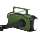 SENCOR SRD 1000SCL GR kompaktní rádio se světlem a kličkou