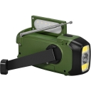 SENCOR SRD 1000SCL GR kompaktní rádio se světlem a kličkou