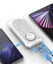 YENKEE YPB 510 power bank 10000mAh MagSafe 3v1 bílá