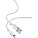 YENKEE YCU 615 WH silic kabel MFi - USB A 1,5 bílý