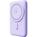 YENKEE YPB 501PE power bank 5000mAh MagSafe SILIC fialová