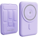 YENKEE YPB 501PE power bank 5000mAh MagSafe SILIC fialová