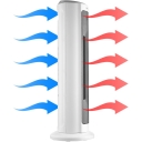 SENCOR SFH 8994WH keramické topidlo bílé 10-49°C 2200W