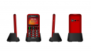 MOBIOLA MB700RED mobilní telefon SENIOR DS červený