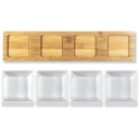 LAMART LT9020 ser.misky 4ks 38x9 BAMBOO