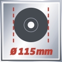 EINHELL TE-AG 115 bruska úhlová Expert