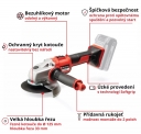 EINHELL AKU AXXIO 18/125 bruska úhlová Expert