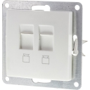 RETLUX RSB A88 LAN+LAN zásuvka AMY