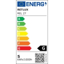 RETLUX REL 27 LED žárovky GU10 4x5W WW