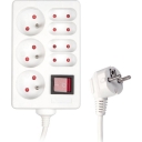 RETLUX RPC 37 prodlužka 3m 7 zásuvek s vypínačem 3x1,0mm