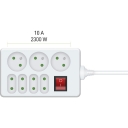 RETLUX RPC 37 prodlužka 3m 7 zásuvek s vypínačem 3x1,0mm