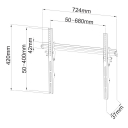 STELL SHO 2041 slim držák LCD 40-65