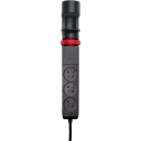 RETLUX RPC 71 prodlužovačka pod stůl 3z 1xUSB-C 2xUSB-A černá