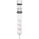 RETLUX RPC 72 prodlužovačka pod stůl 3z 1xUSB-C 2xUSB-A bílá