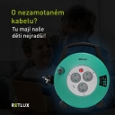 RETLUX RPC 55 buben prodlužovací 10m/1 3x1,5mm USB-C