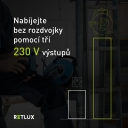 RETLUX RPC 55 buben prodlužovací 10m/1 3x1,5mm USB-C