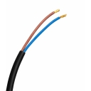 RETLUX RPC 75 flex kabel 2x0,75mm 2m černý