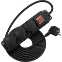 RETLUX RPC 207 prodlužka 3m 3 zásuvky 3x1,5G IP44 s vypínačem