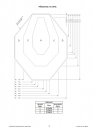 IPSC terč bílý klasický 57x45cm 100ks Oficiální rozměry a perforace